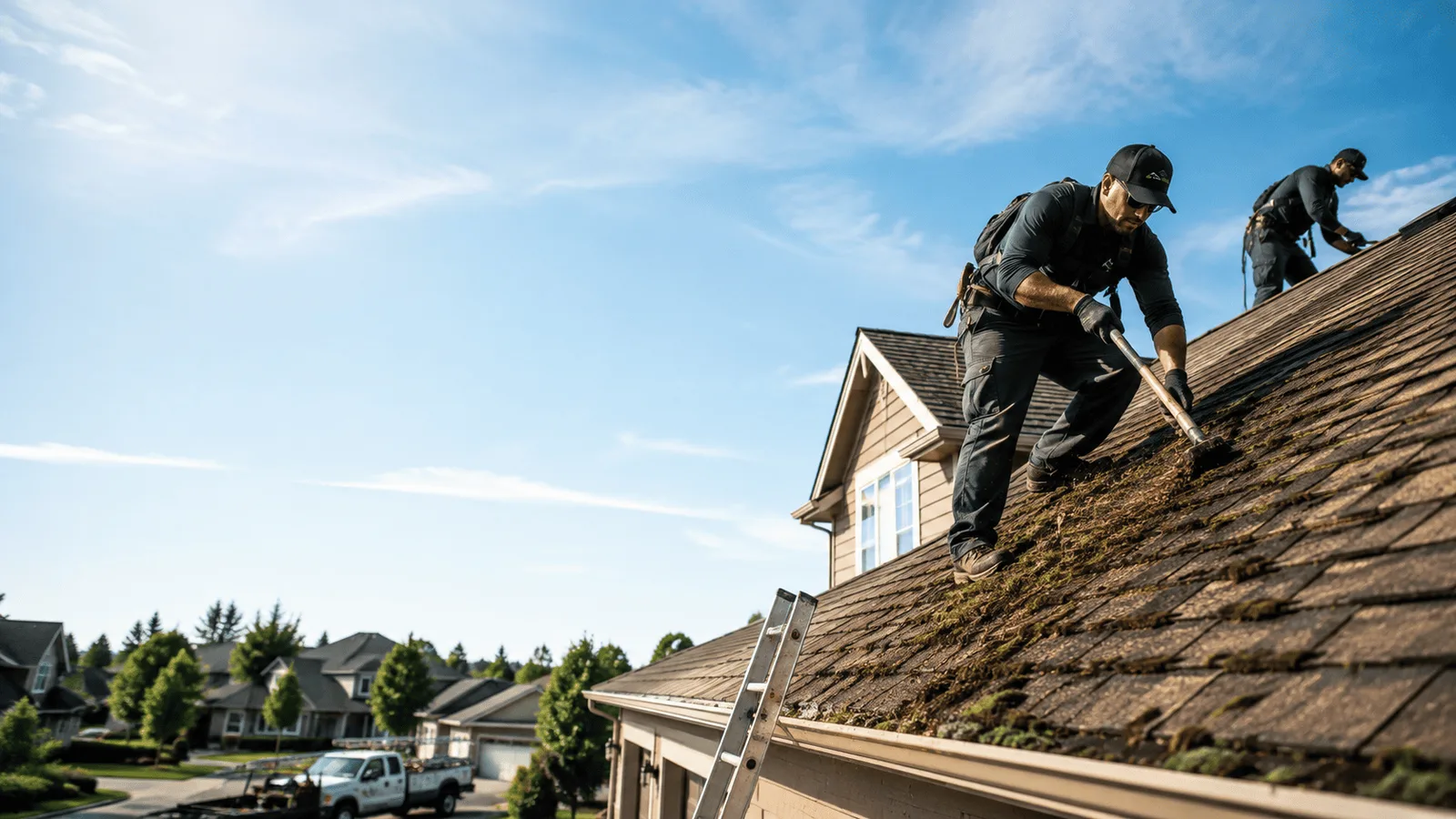 Roof Moss Removal in Watertown, WI near me